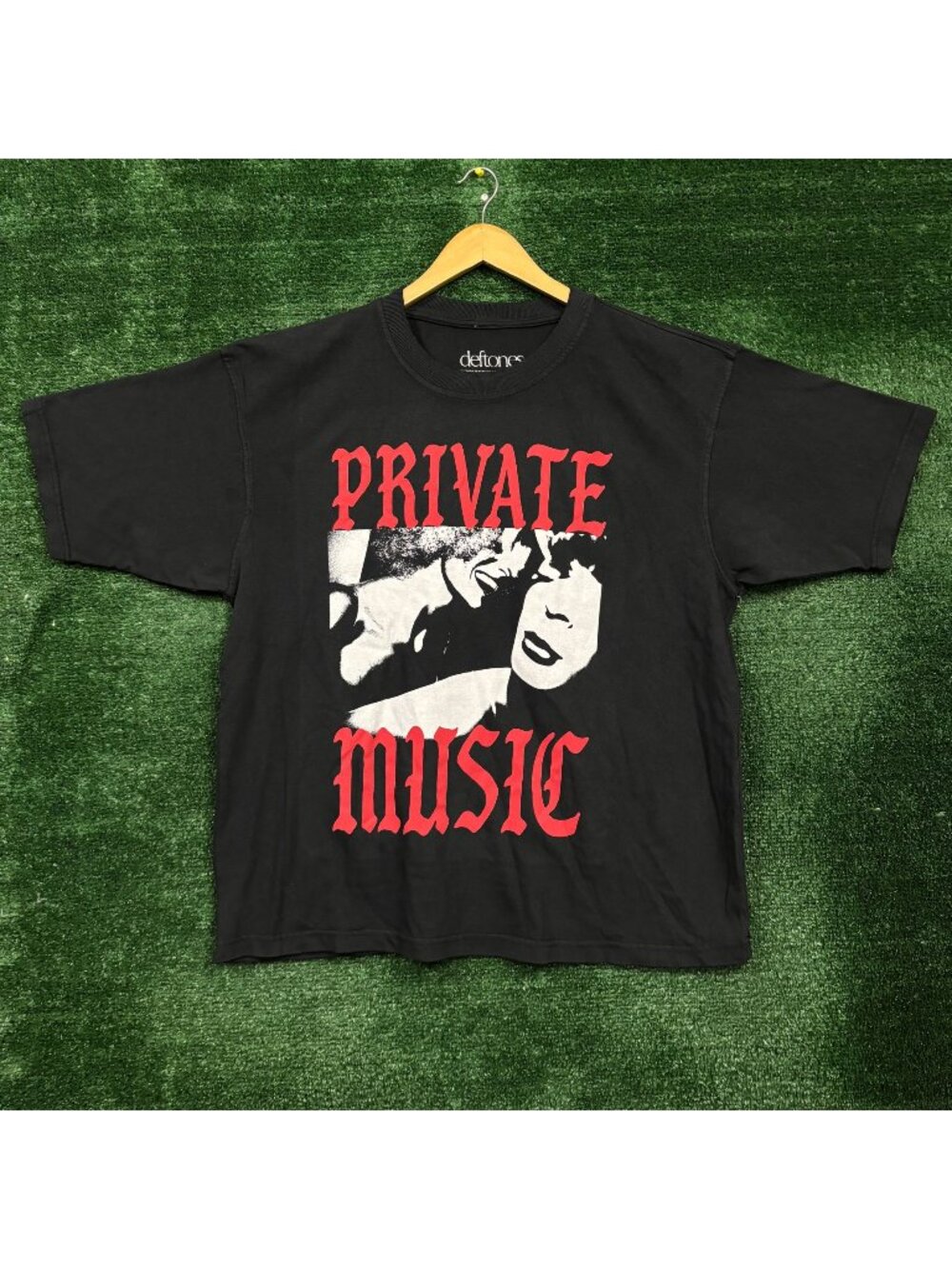 Deftones Private Music Nu Metal Band Oversized T-Shirt Size Extra Large